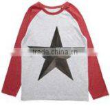 Custom Logo Imprinted Boys Red Basics Red Raglan t Shirt Boys33 thumbnail-1