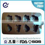 Yuanrong FDA&LFGB Silicone Chocolate Mold Animal Shaped Chocolate Mould thumbnail-2