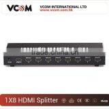 VCOM Spitter 1*8 Hdmi Splitter Metal Case/HDMI Switch