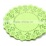 NEW Party Packaging 4.5" Lime Green Round Paper Doilies kids Birthday Party Supplies