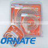 High Voltage Flexible White 120LEDs Light Strips AC220V 4W/M IP67 SMD3014