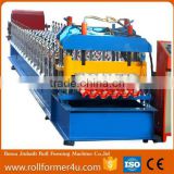High efficiency Classic Galvanized Aluminum colored Glazed Steel 1100 Tile Roll Forming Machine For Steel Construction