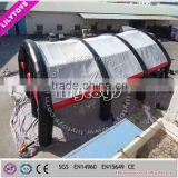 Special Workmanship Inflatable Tent China/outdoor Large Tent/0.55PVC Used Tent/black Tent thumbnail-2