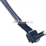 MiniSAS Cable Right Turn 90 Degree SFF-8087 to SFF-8087 36P-36P Data Cable 6Gb/s thumbnail-3