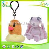 Hot Sale Cute Hedgehog Plush Keychain Toy thumbnail-3