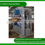 Hydraulic Pressure New Model Goat Buffalo Chinese Plate Hydraulic Leather Embossing Machine thumbnail-1