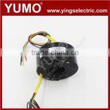 Electric Slip Ring Ethernet Type High Current SRH3899-6P 38.1mm 500mm 6 Circuits Slip Ring thumbnail-3