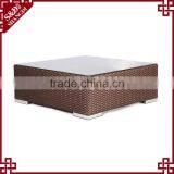 Modern Living Room Furniture 7-seat Design Rattan Weave American Sofa Set thumbnail-4