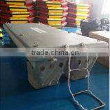 High Quality DWF Inflatable Floating Water Tumble Track Mat for Sale thumbnail-4