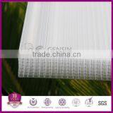Lixin 10-year Quality Guarantee 100% Leaking-proof 30mm 8-wall Rectangle U-locking Design System Polycarbonate Sheet 1040mm