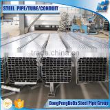 150*300*3.25mm manufacturer hot dipped galvanized square steel pipe