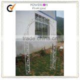 Vintage European Style White Metal Garden Arch thumbnail-1