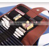 Factory Wholesale 72 Colored Pencil Roll Up Bag Canvas Pencil Wrap thumbnail-2