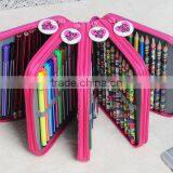 Factory Wholesale Drawing Sketching 36 Pieces Canvas Roll Up Pencil Case thumbnail-6