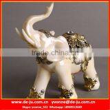 Imitation Ceramic Large Resin Elephant Statues thumbnail-1