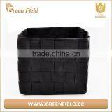 Hand Woven Natural Woven Kraft Paper Basket Weaving Bag for Storage thumbnail-1