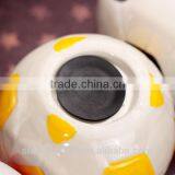 Funny Design Soccer Ball Box Mini Ceramic Money Box thumbnail-4