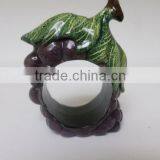 Set of 4 Resin Colorful Fruit Napkin Ring Holders thumbnail-4