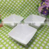 China Manufacturer Stocked White Porcelain Square Dish/food Dish/rice Dish thumbnail-4