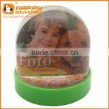 New Custom High Quality Plastic Snow Globe With Photo Insert thumbnail-1