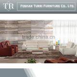 Small Lazy Boy Leather Sectional Recliner Sofa thumbnail-6