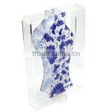 Handmade Custom Clear Wholesale Acrylic Cylinder Vase thumbnail-3