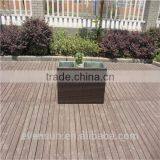 Nice and Elegant Wicker Connected 5 Pcs Flower Pot Set thumbnail-2