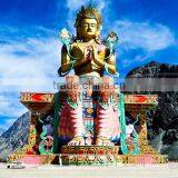 China Supplier Antique Large Bronze Maitreya Buddha Statue