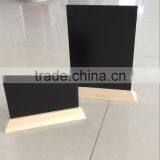 Handmade and Cheap Small Wooden Table Wooden Blackboard Stand thumbnail-3