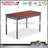 Wholesale Cheap Modern Wood Top Metal Material Library Read Tables thumbnail-3