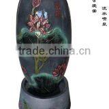 Chinese Style Classic Water Fountain Decor Led Fiberglass Fish Tank for Sale thumbnail-1