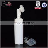 150ml White Plastic Foam Spray Bottle Facial Cleanser Silicone Brush Cap 150ml Foam Spray Bottle thumbnail-2
