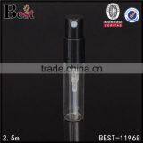 2.5ml 3ml Perfume Bottle Tube Glass Sprayer 3ml Crystal Bottle for Perfume thumbnail-3