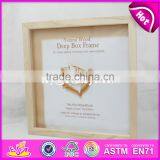 Wholesale Home Decoration Black Wooden Cheap Picture Frames W09A006 thumbnail-6