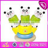 Best Children Educational Toys Wooden Stacking Rings for Sale W13D147 thumbnail-3