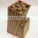 13 Slots Wooden Knife Block ,knife Stander,knife Holder thumbnail-2