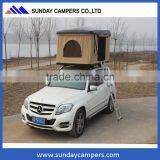 Big size hottest outdoor car rooftop tent hard shell camping