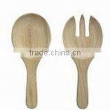 Wholesale Modern Bamboo Salad Serving Set