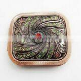 Antique Cosmetic Pocket Mirror thumbnail-1