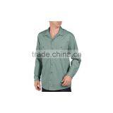Men's Long Sleeve Pocketed Industrial Cotton Work Shirts thumbnail-5