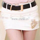 Wholesale Latest Summer Fashion Ladies Skirt Women Leather Mini Skirt thumbnail-2