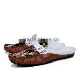 Brand Fashion Leather Peas Shoes Casual Loafers for Men, Adults Casual Shoes Slippers Have Sample for Male Made in Jinjiang thumbnail-2