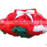 Christmas Pettiskirt Baby Girls Tutu Petti Skirt Baby Ruffled Skirt Wholesale Polka Dots Tutu Skirt thumbnail-4