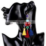 Bohemian Jewelry Painting Colors Drop Earrings for Women thumbnail-2