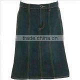 Women Straight Jeans Skirt thumbnail-1