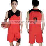 100% Polyester Blank Basketball Jersey Apparel Blue/white Men Sports t Shirt thumbnail-3