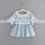 S33520W Sweet Girls New Lace Flower Fancy Summer Pink Blouse thumbnail-6