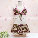 S13736A 2016 Kid Swimwear Girl's 2 Pcs Bikini Swimsuits thumbnail-3