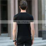 Online Shopping China Clothes For Man Clothing Black T-shirt With Free Size thumbnail-2