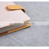 A6 Pink PU Leather Agenda Planner With Ribbon Bookmark /metal Clasp /organizers thumbnail-6